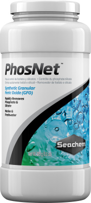 Seachem PhosNet Наполнитель для удаления фосфатов и силикатов (оксид железа), 500г, 50г на 200-400л